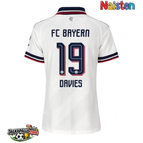 Bayern Munich Alphonso Davies #19 Vieraspaita Naisten 2026-27 Lyhythihainen